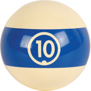 Aramith Continental Replacement Ball – #10 | Golden Break Billiards